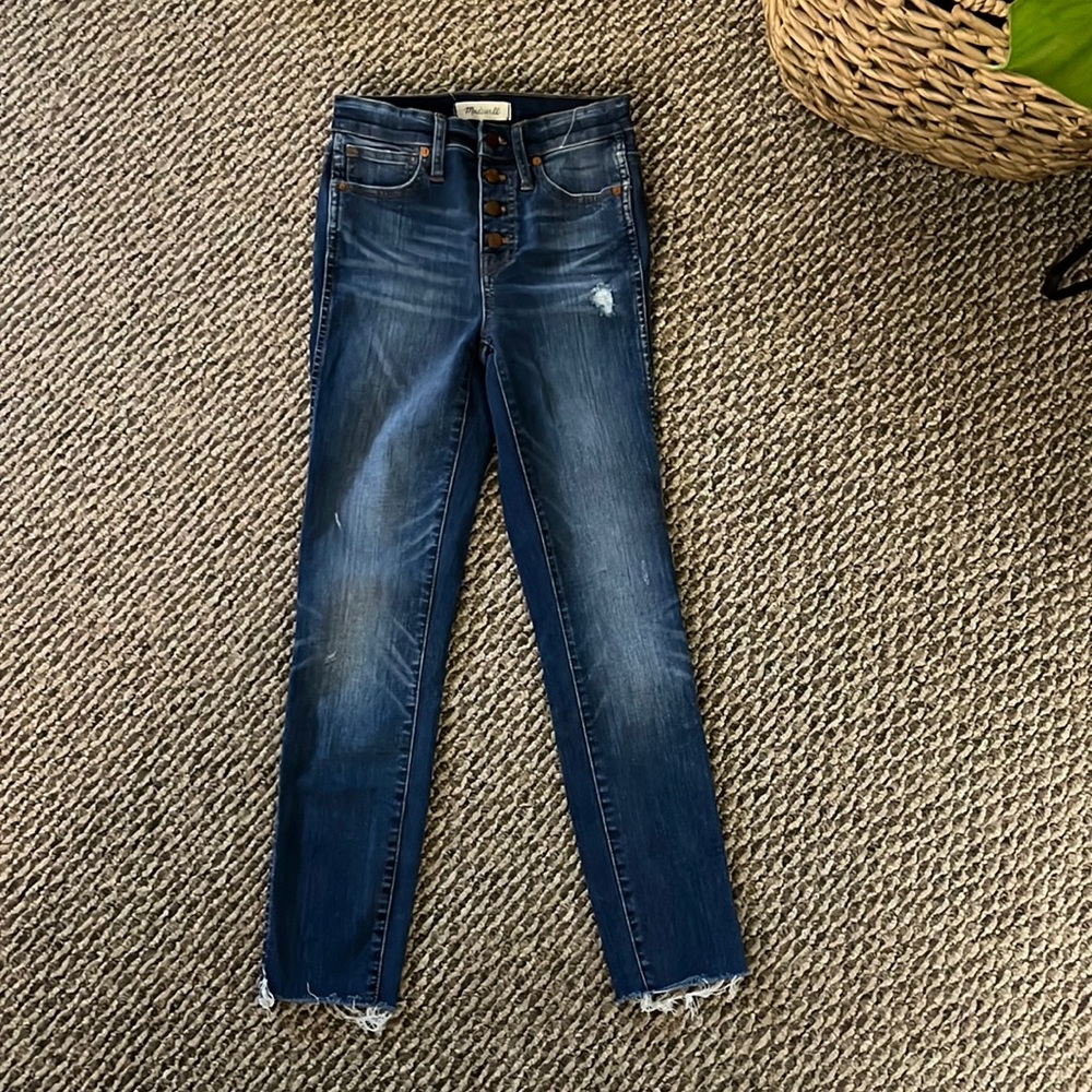 MADEWELL High-Rise Skinny